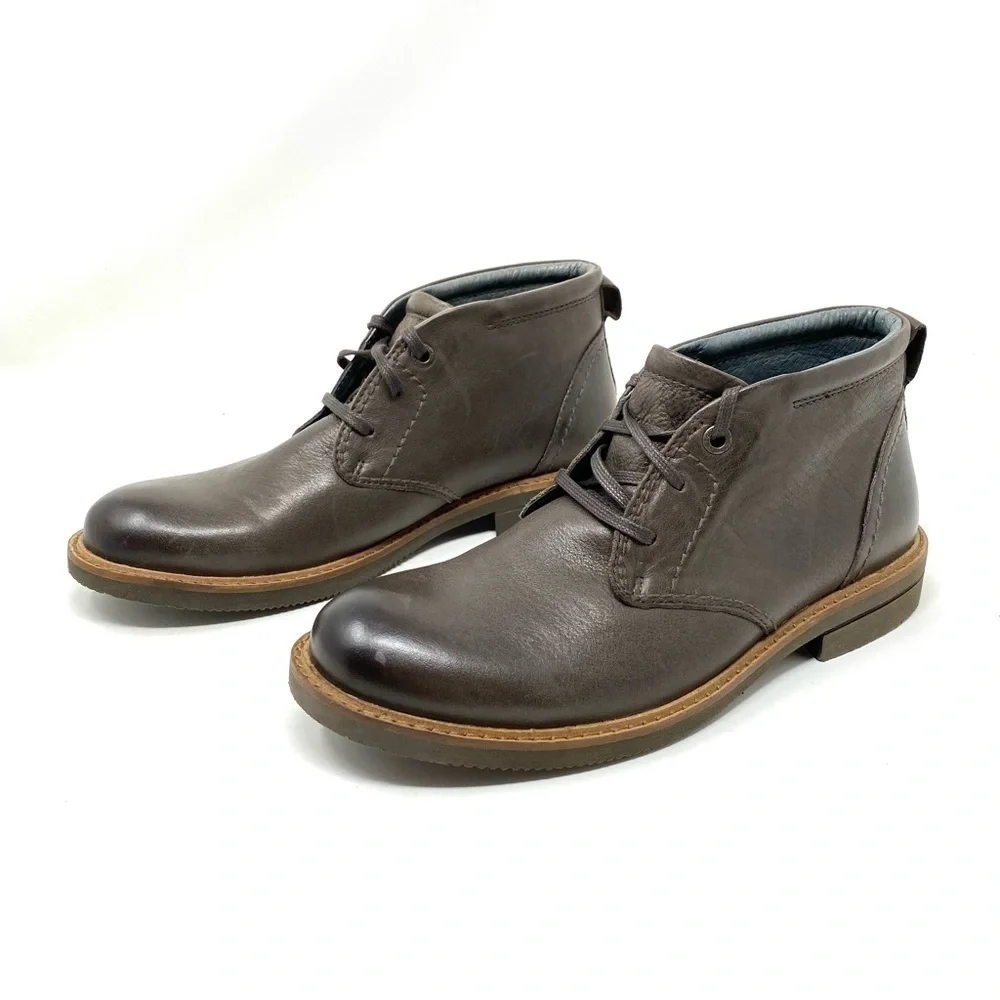 Bussola Charleston Men’s Leather Chukka in Ebony